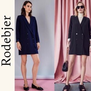 Rodebjer Vira Oversized Blazer Dress Black S